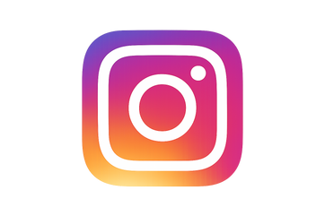 instagram logo with no background but keep the color